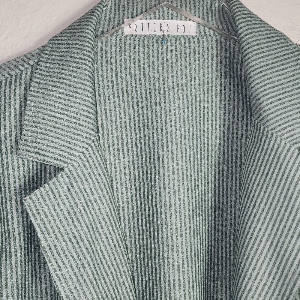 Women's Jacket  Open Front With Pockets - Picture 2 of 5